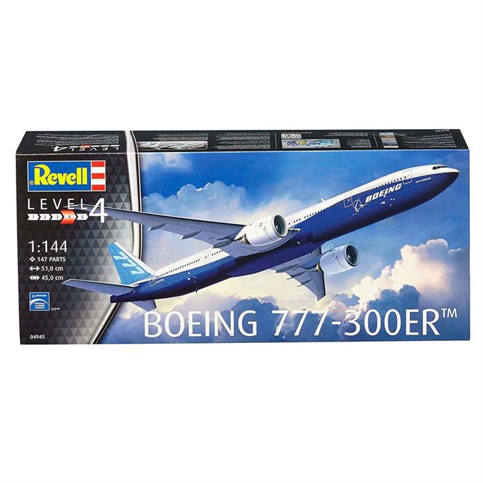 Revell Maket Seti 1:144 Boeing 777-300 04945
