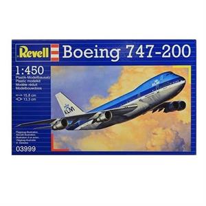 Revell Maket Seti 1:200 Boeing 747-200 3999