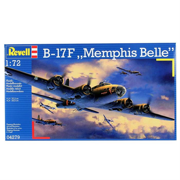 Revell Maket Seti 1:72 B-17F Memphis Belle 4279