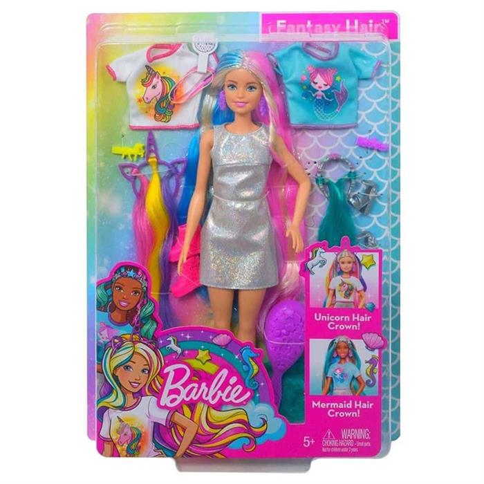 Barbie Sonsuz Saç Eğlencesi Bebek GHN04