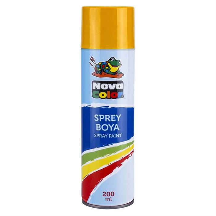 Nova Color Sprey Boya Sarı NC-800