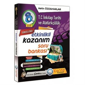 8 Sınıf T.C. İnkılap Tarihi Kazanım Soru Bankası Çanta Yayınları