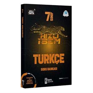 7 Sınıf Hızlı İsem Türkçe Soru Bankası İsem Yayıncılık