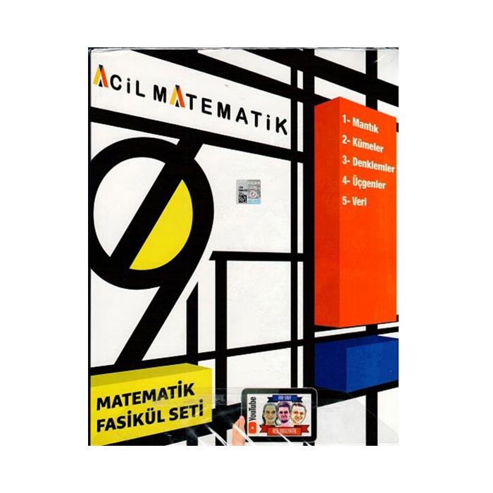9 Sınıf Acil Matematik 6 lı Fasikül Seti Acil Yayınları