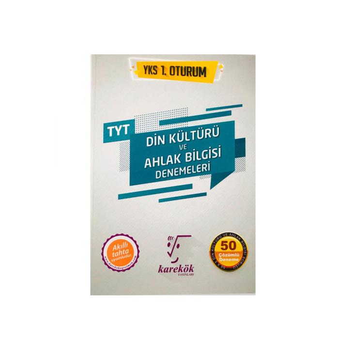 Karekök TYT Din Kültürü ve Ahlak Bilgisi 50 Deneme Eski Karekök Komisyon Karekök Yayınları