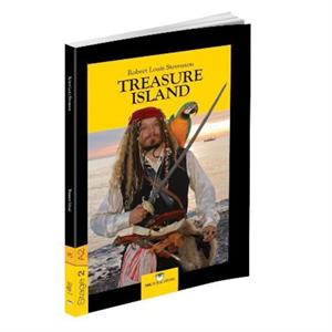 Stage 2 Treasure Island İngilizce Hikaye R. L. Stevenson MK Publications