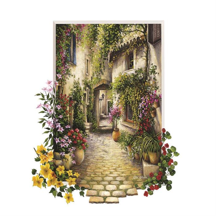 Art Puzzle 500 Parça Çiçekli Ara Sokak 4189