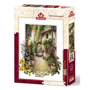 Art Puzzle 500 Parça Çiçekli Ara Sokak 4189