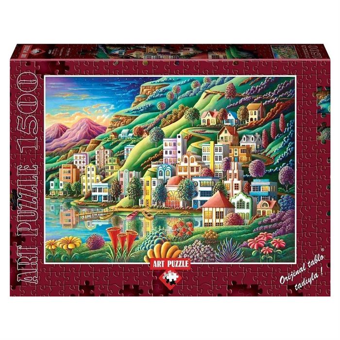 Art Puzzle 1500 Parça Saklı Koy 4641