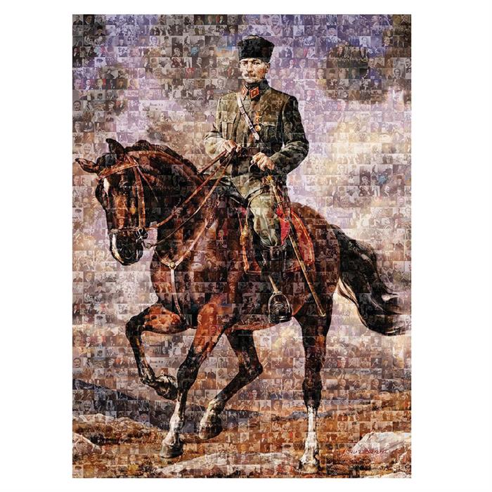 Art Puzzle 1000 Parça Gazi Mustafa Kemal Atıyla 4406