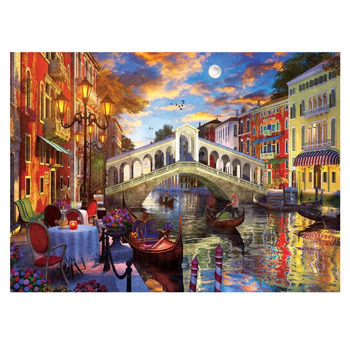 Art Puzzle 1500 Parça Rialto Köprüsü Venedik 5372