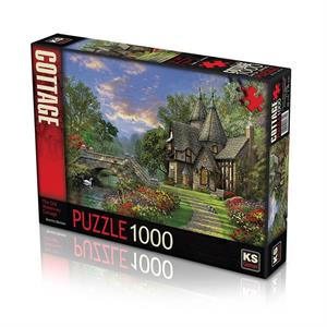 Ks Games Puzzle 1000 Parça The Old Waterway Dominic Davison 11355