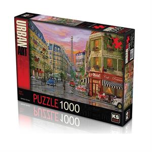 Ks Games Puzzle 1000 Parça Rue Paris Dominic Davison 11357