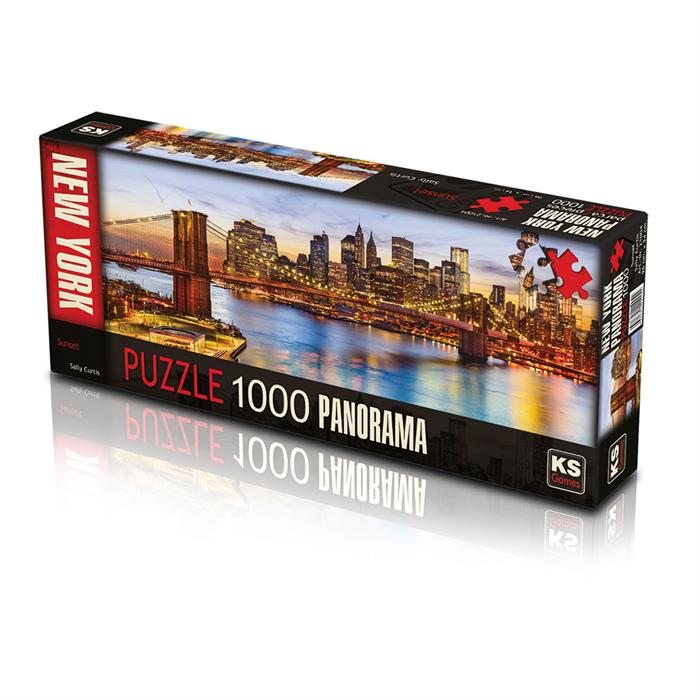 Ks Games Puzzle 1000 Parça Panorama Sunset 21004