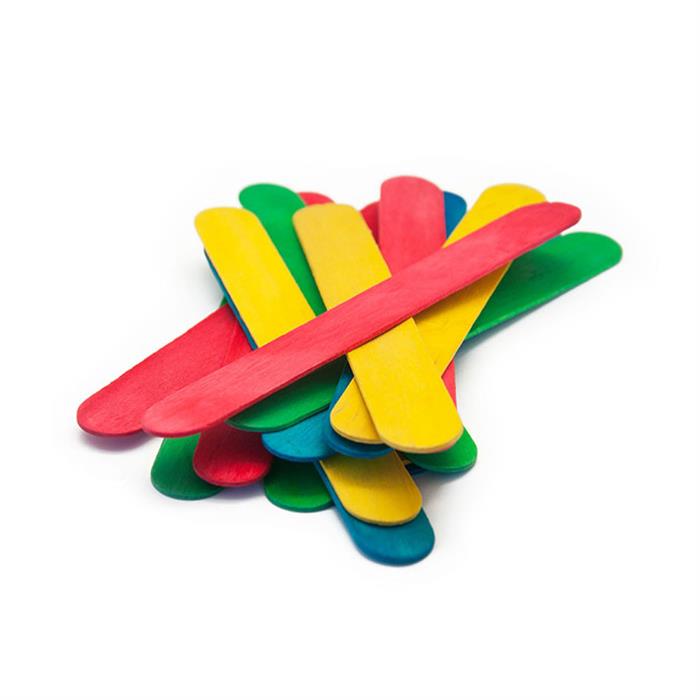 Bu-Bu Eğlenceli Çubuklar Renkli 40'Lı Uzun HS0014