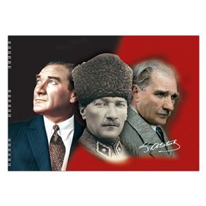 Keskin Color Atatürk Resim Defteri 35x50 15 Yaprak
