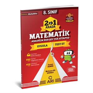 8. Sınıf Matemito 2 si 1 Arada Matematik Arı Yayıncılık
