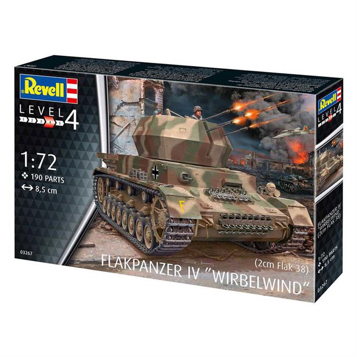 Revell Maket Flakpanzer Iv Wirbelwind Flak 38 Vso03267