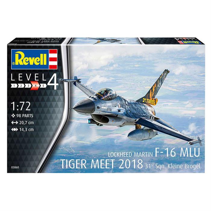 Revell Maket F-16 Mlu Tiger Meet 2018 31 Sqn K.Brogel Vsu03860