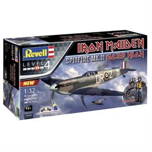 Revell Maket Gift Set Spitfire Mkıı Iron Maiden Vg05688