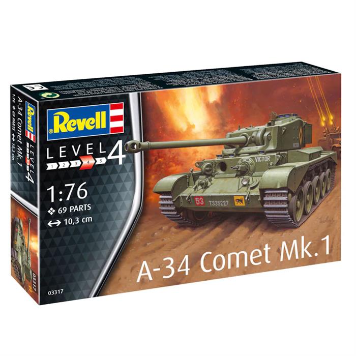 Revell Maket A-34 Comet Mk 1 3317