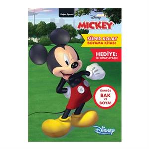 Disney Mickey  Süper Kolay Boyama Kitabı