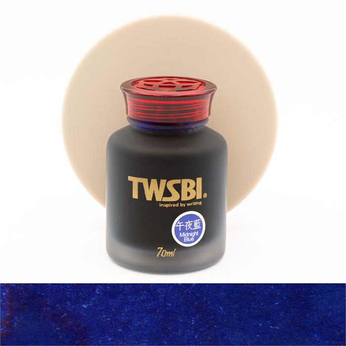 Twsbi Şişe Mürekkep Midnight Blue 70 ml M2531450