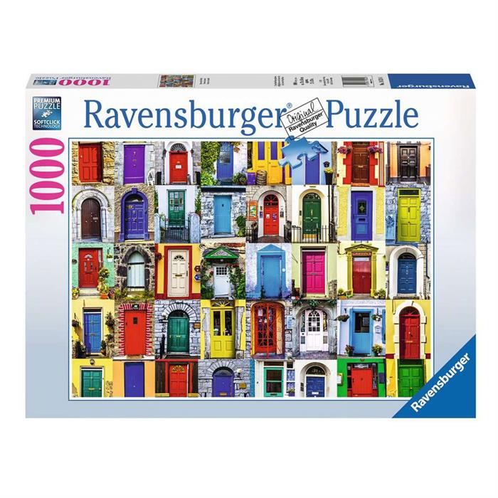Ravensburger Puzzle 1000 Parça Kapılar 195244