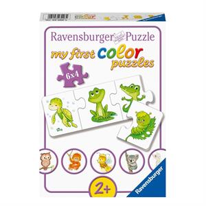 Ravensburger 6x4 Parça Puzzle İlk Renkli Hayvanlar 30064