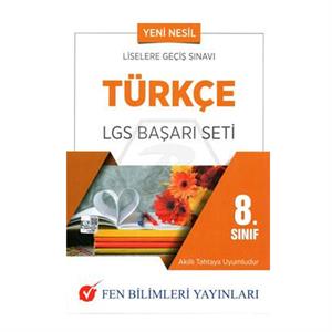 8 Sınıf Türkçe LGS Başarı Seti Fen Bilimleri Yayınları