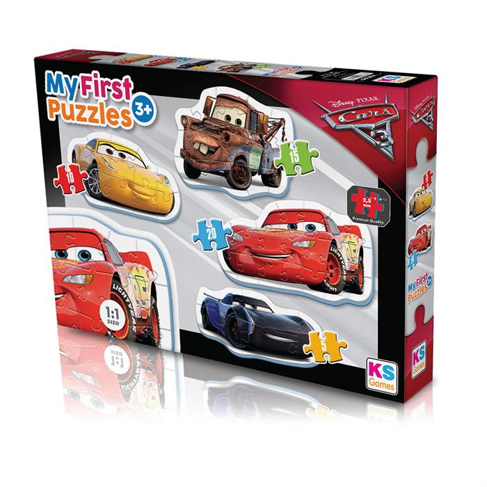 Ks Games Cars My First Puzzle 4in1 CR10304