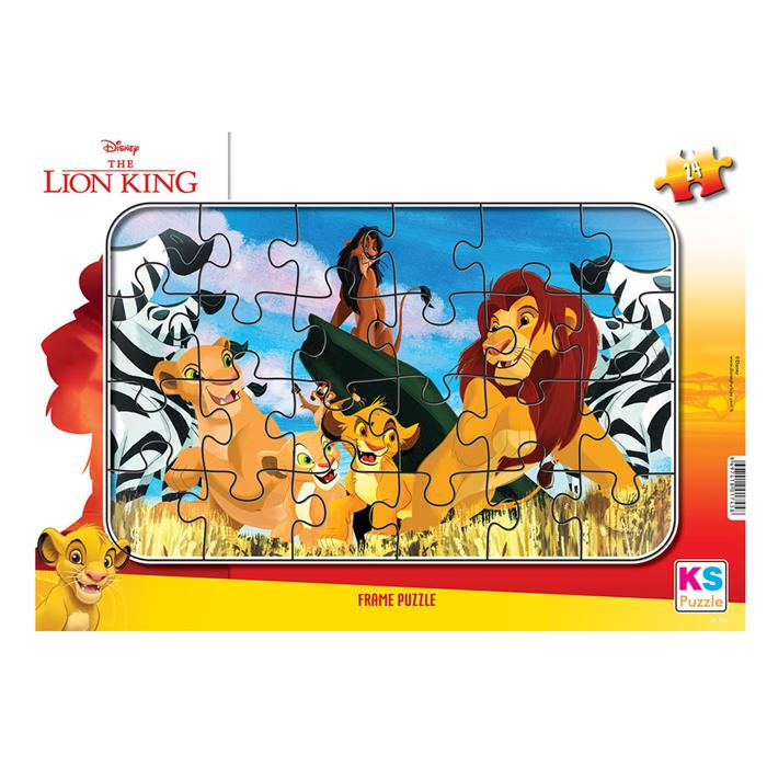 Ks Games Lion King Frame Puzzle 24 Parça LK704