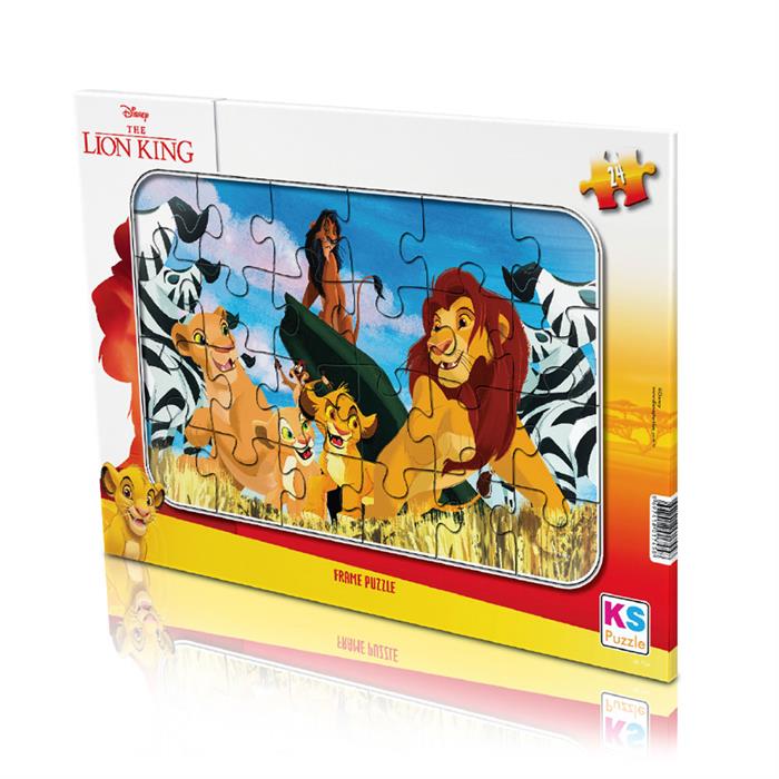Ks Games Lion King Frame Puzzle 24 Parça LK704
