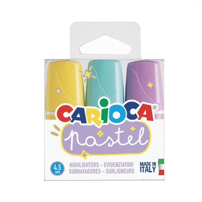 Carioca Pastel Mini İşaretleme 3'lü 43168
