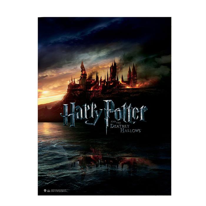Wizarding World Poster H.Potter-Deathly Hollows Hogwarts 37584