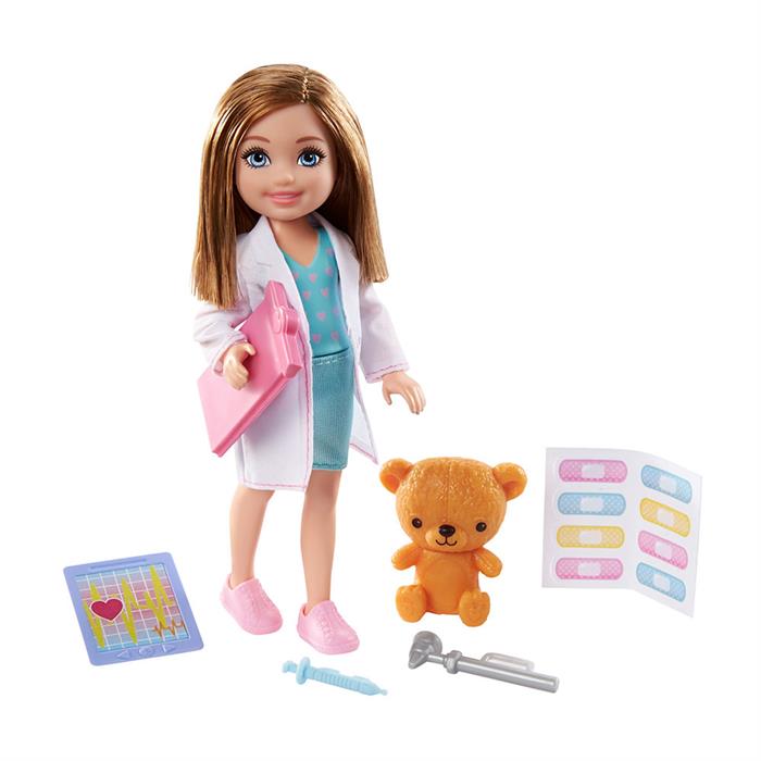 Barbie Chelsea Meslekleri Öğreniyor Bebek Serisi GTN86-GTN88