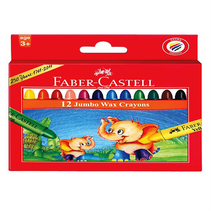Faber Castell Mum Boya Süper Yıkanabilir 12 Renk 5281120040