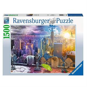 Ravensburger 1500 Parça Puzzle NY Kış Ve Yaz 60082