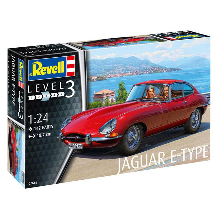 Revell Maket Model Kit Jaguar E-Type  07668
