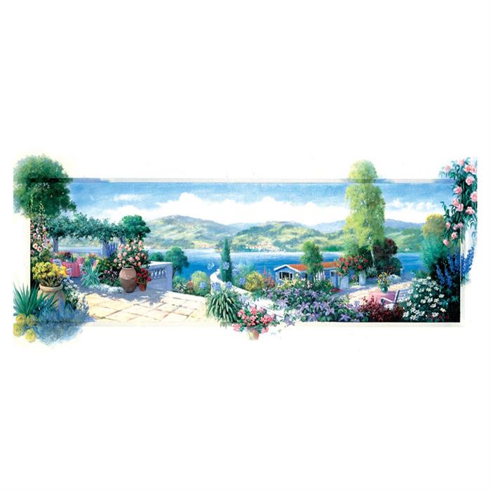 Art Puzzle 1000 Parça Panorama Bahçe Teras 5348