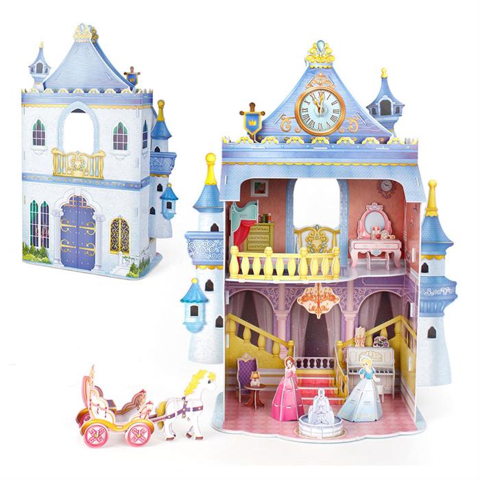 CubicFun 3D Puzzle 81 Parça Fairytale Castle P809H