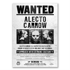 Wizarding World Poster Wanted Alecto Carrow B. 37515