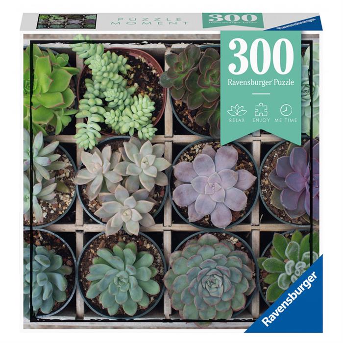 Ravensburger 300 Parça Puzzle Yeşil Çiçekler RPO129676