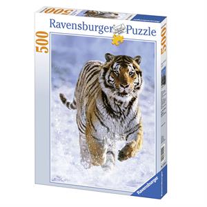 Ravensburger 500 Parça Puzzle Kaplan ve Kar RPO144754