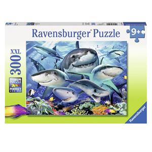 Ravensburger 300 Parça Puzzle Köpekbalıkları RPO132256