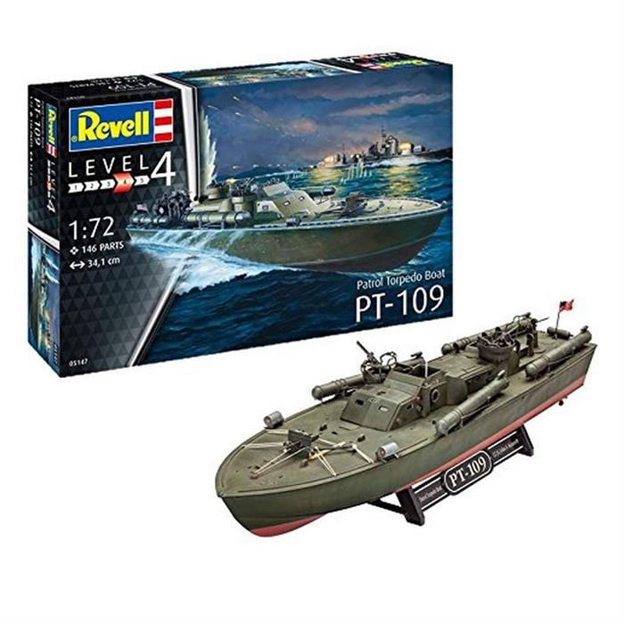 Revell Maket Seti Patrol Torpedo Boat PT-109 65147