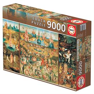 Educa Puzzle 9000 Parça Dünyevi Zevkler Bahçesi 14831