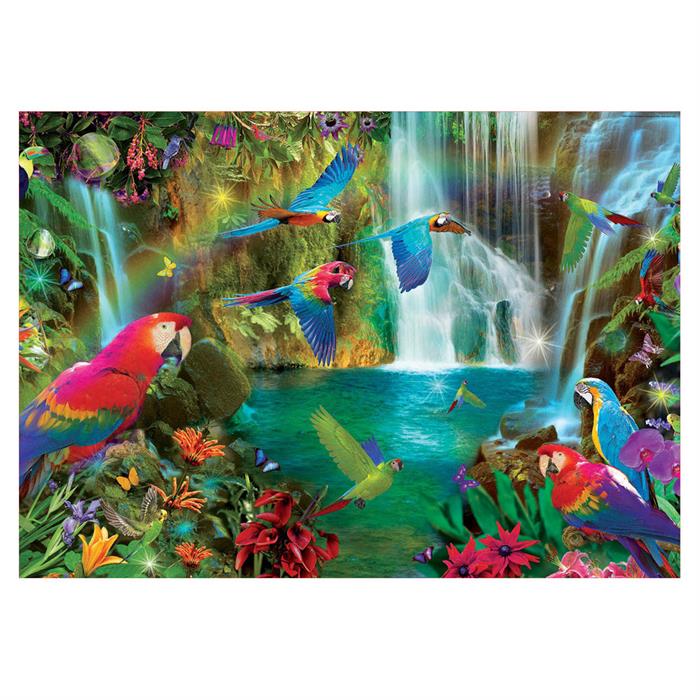 Educa Puzzle 1000 Parça Tropikal Papağanlar 18457