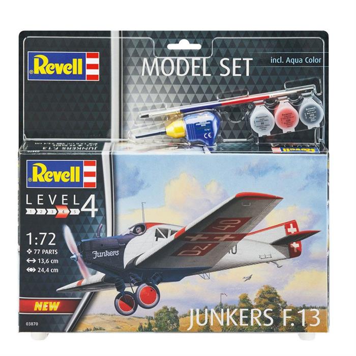 Revell Maket Seti Junkers F 13 63870