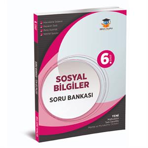 6 Sınıf Sosyal Bilgiler Soru Bankası Zeka Küpü Yayınları